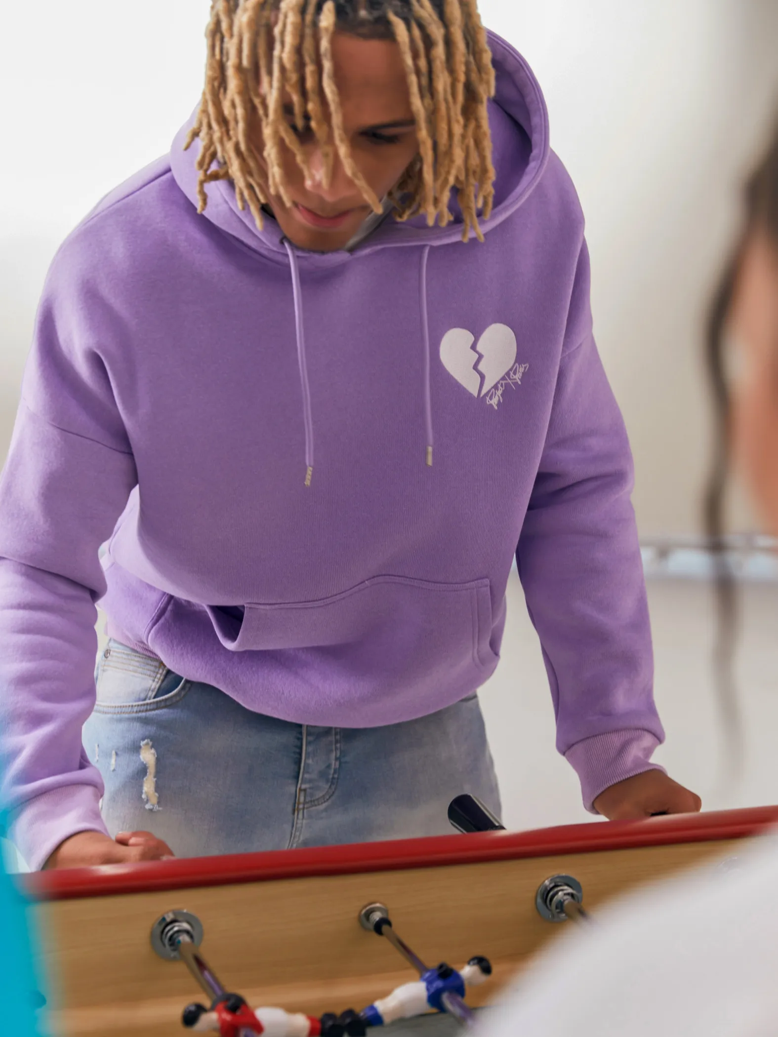 Sudadera con capucha Broken Hearted