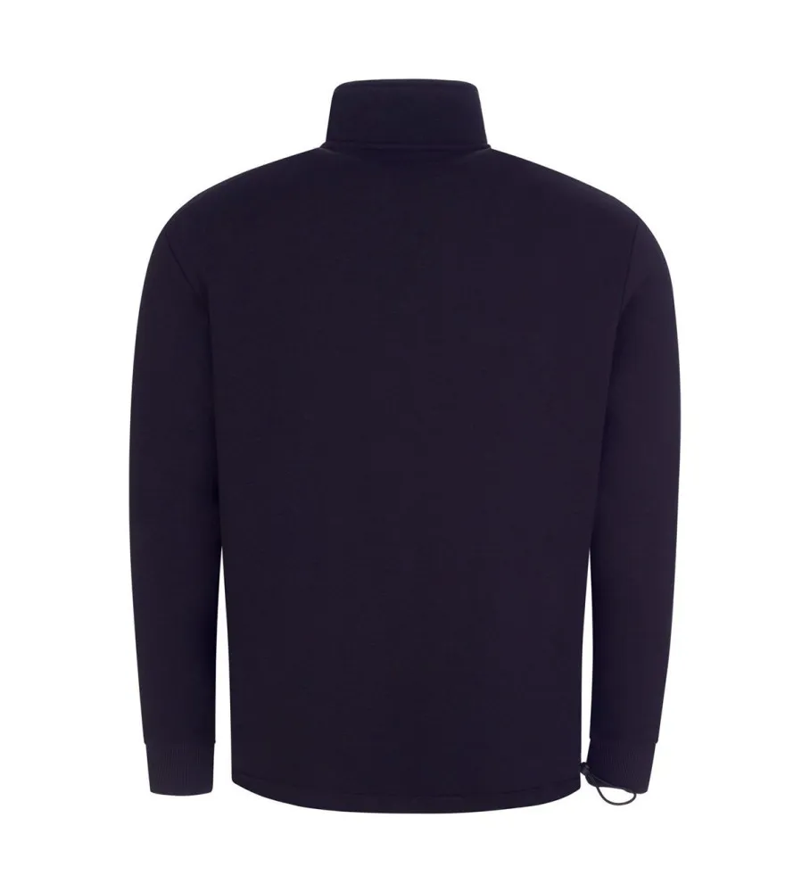 Sudadera con cremallera Linked marino