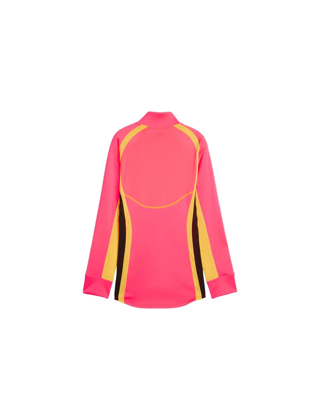 Sudadera de Fútbol Puma individualBLAZE 1/4 Zip Naranja Mujer