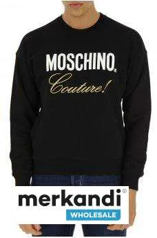 SUDADERA MOSCHINO NEGRA PARA PROFESIONALES  PRECIO AL POR MAYOR \/ 105 € SIN IVA, PRECIO PúBLICO \/ 295 € IVA INCLUIDO