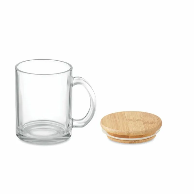 Taza de vidrio reciclado 300 ml. Celestial