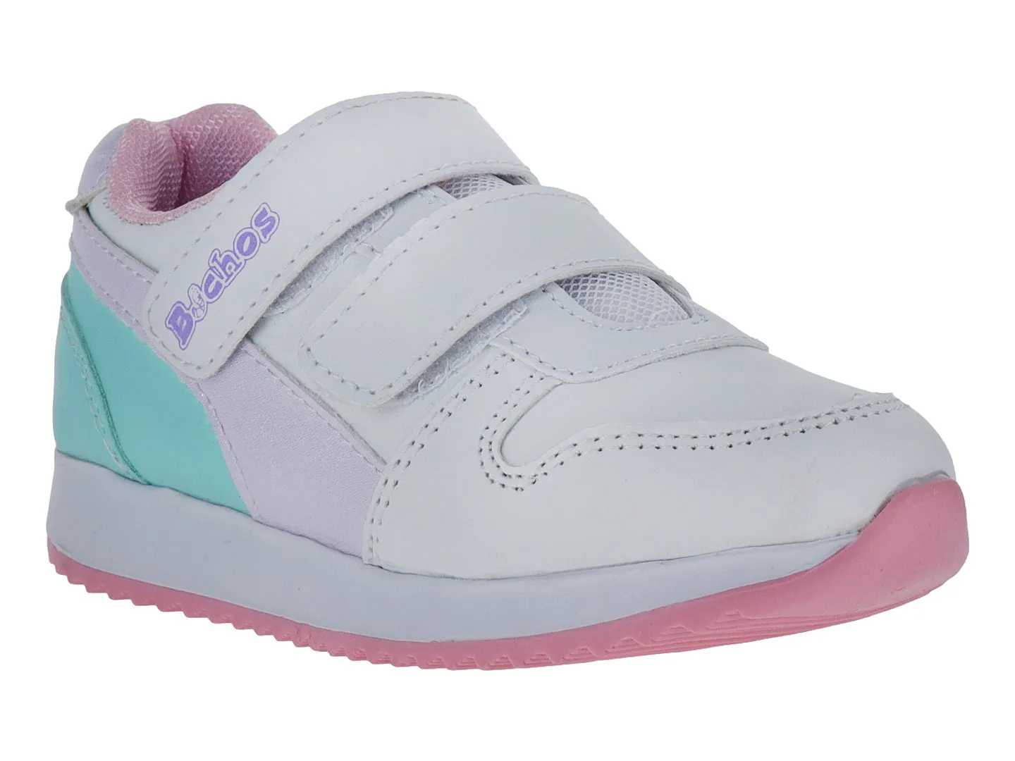 Tenis Bichos 2722  Blanco Para Niña