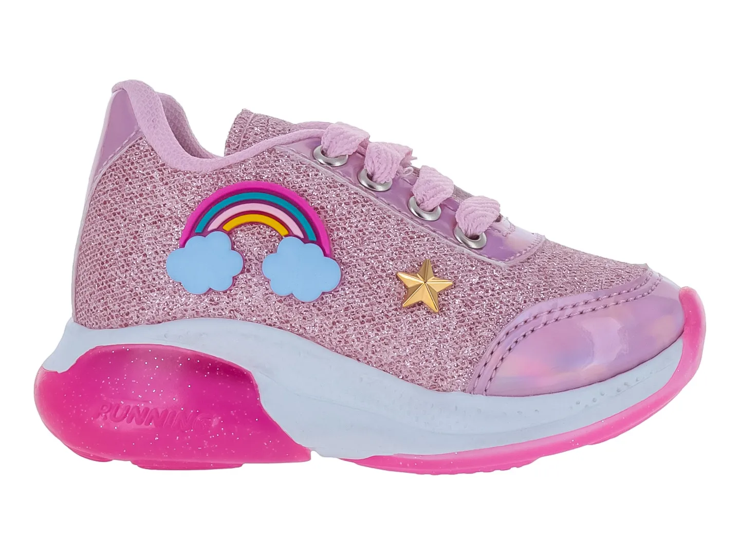 Tenis Bichos Arcoiris Para Niña