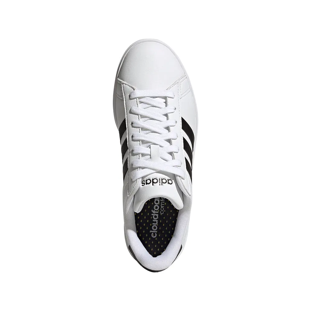 TENIS MUJER ADIDAS GRAND COURT  2.0  BLANCO  NEGRO