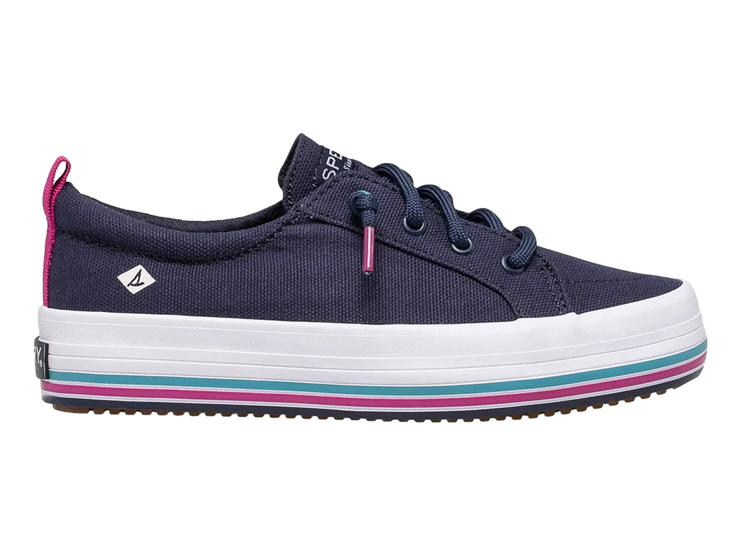 Tenis Sperry Crest Vibe Azul Para Niña