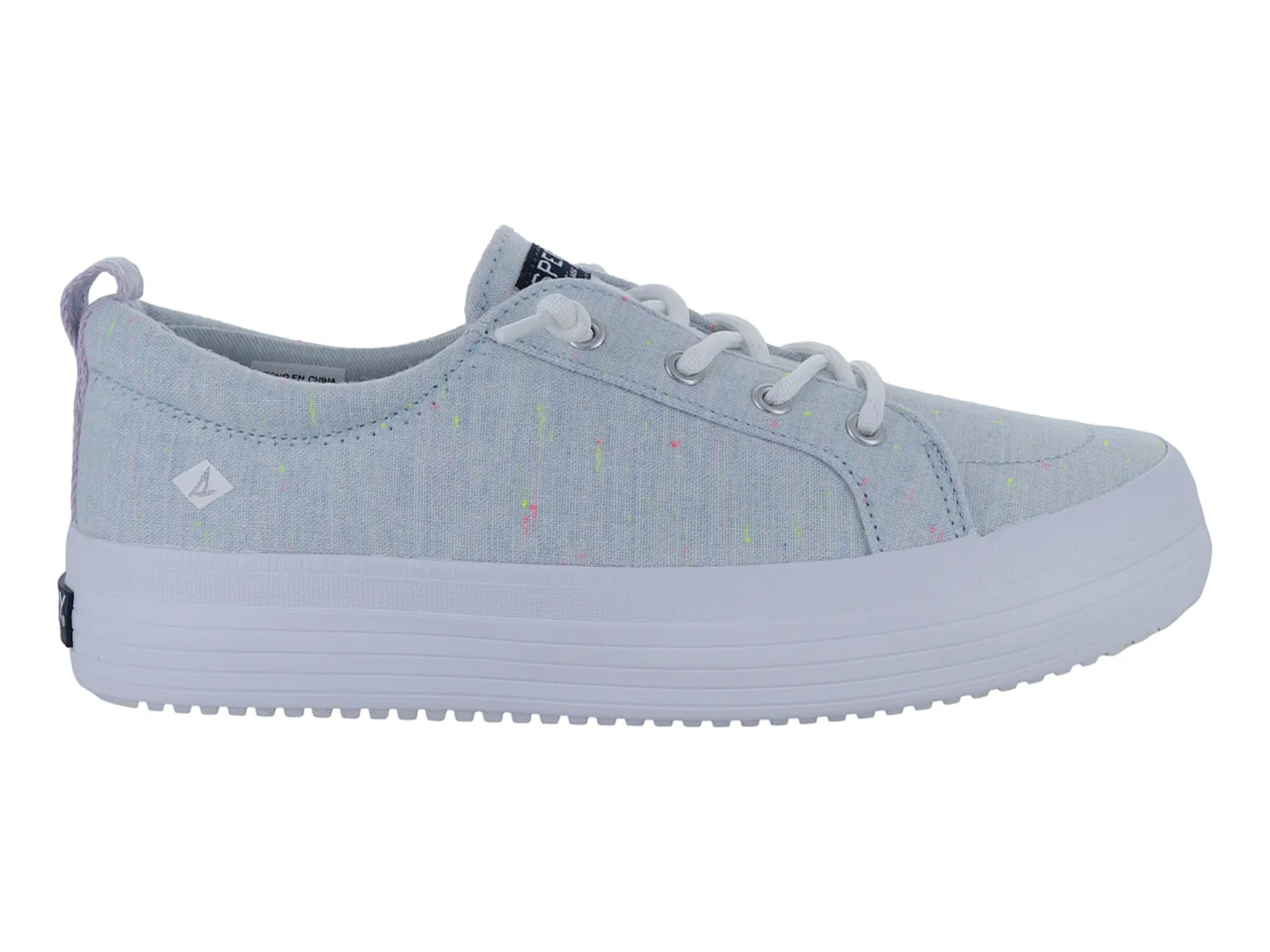 Tenis Sperry Platform Azul Para Niña