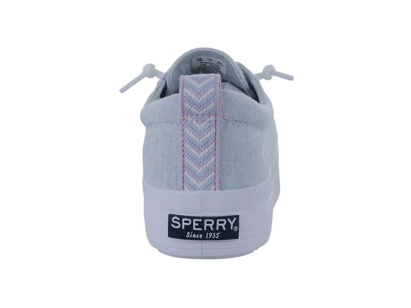 Tenis Sperry Platform Azul Para Niña