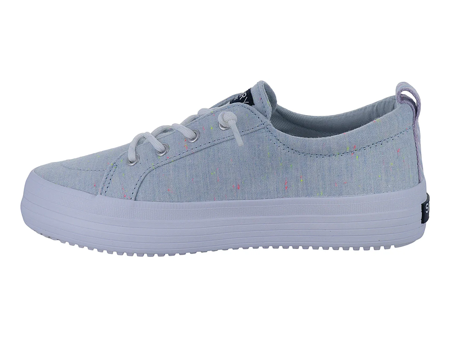 Tenis Sperry Platform Azul Para Niña