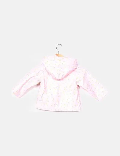 Tissaia Impermeable rosa estampado