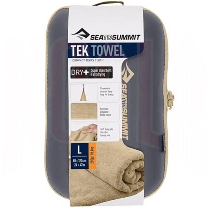 Toalla de montaña TEK TOWEL rizo SeaToSummit