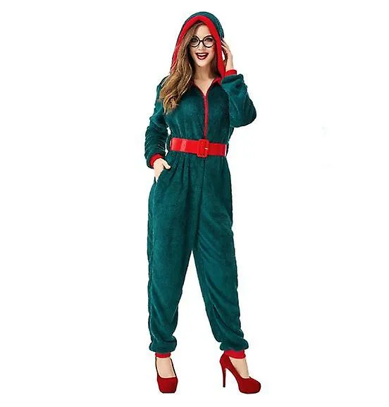 Traje de Navidad con capucha de Miman Women