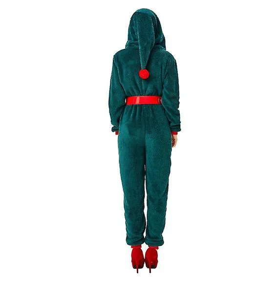 Traje de Navidad con capucha de Miman Women
