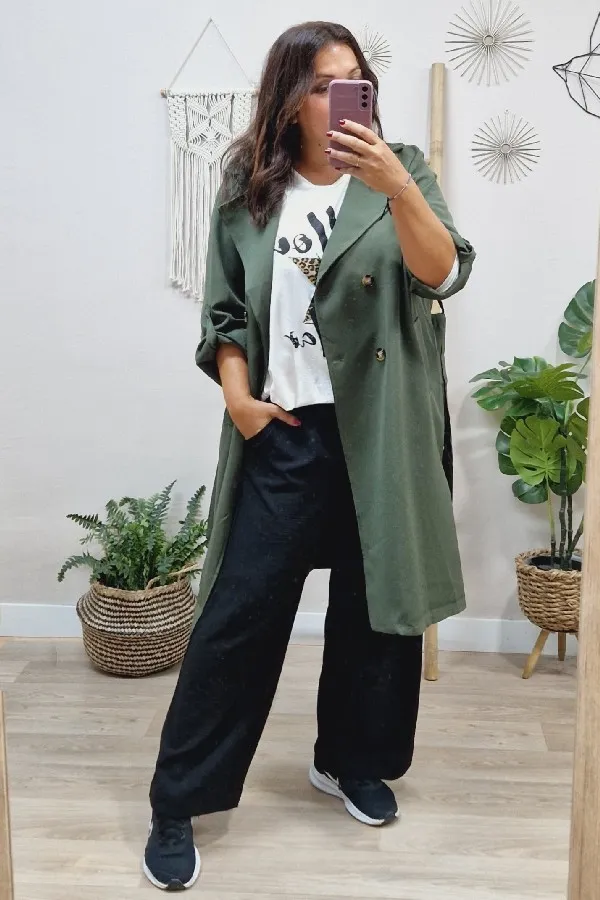 Trench Kaki