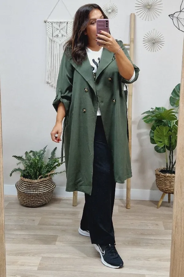 Trench Kaki
