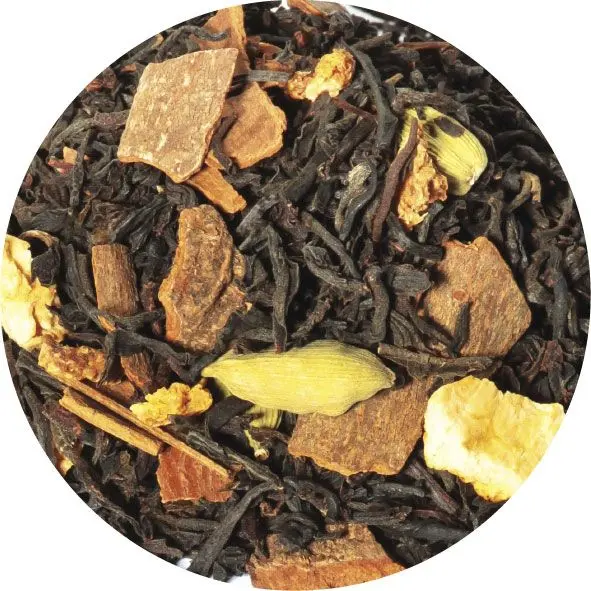 Té negro de naranja y canela ecológico