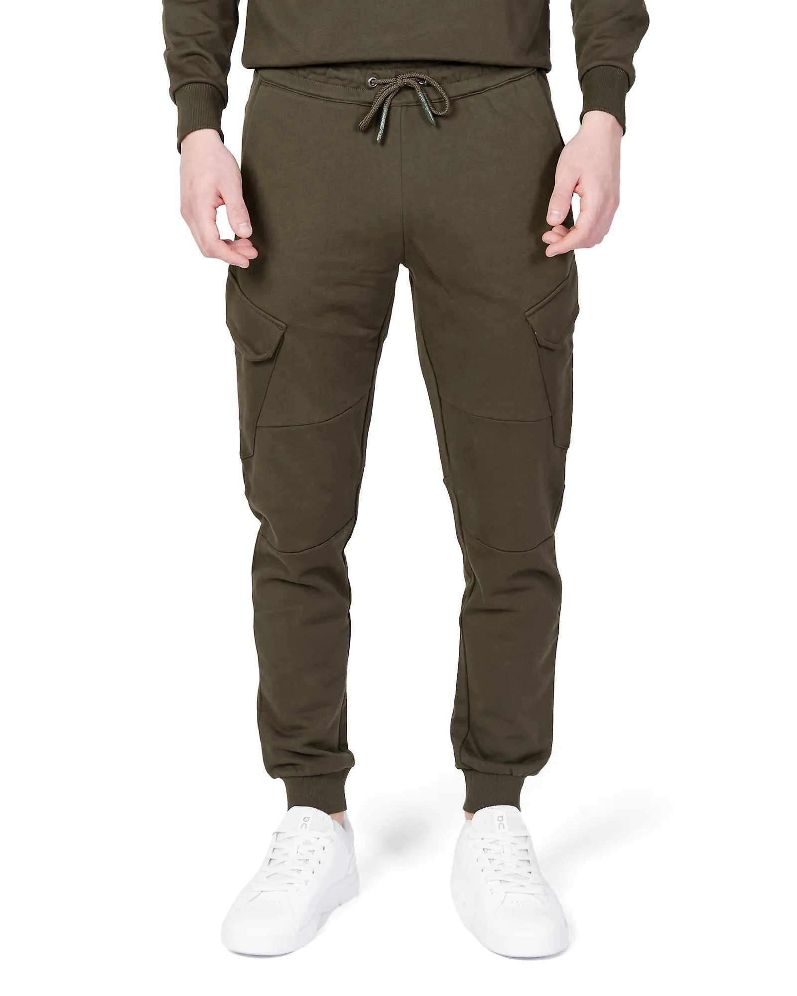 U.S. Polo Assn. Pantalones de algodón con bolsillos laterales y cordones