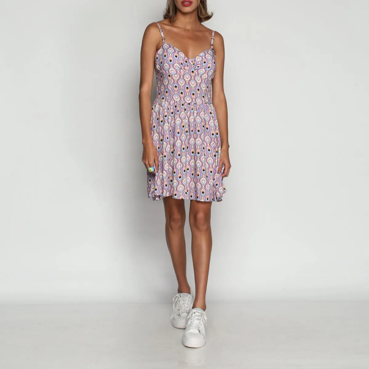 Vestido Con Tiras Now Sensse