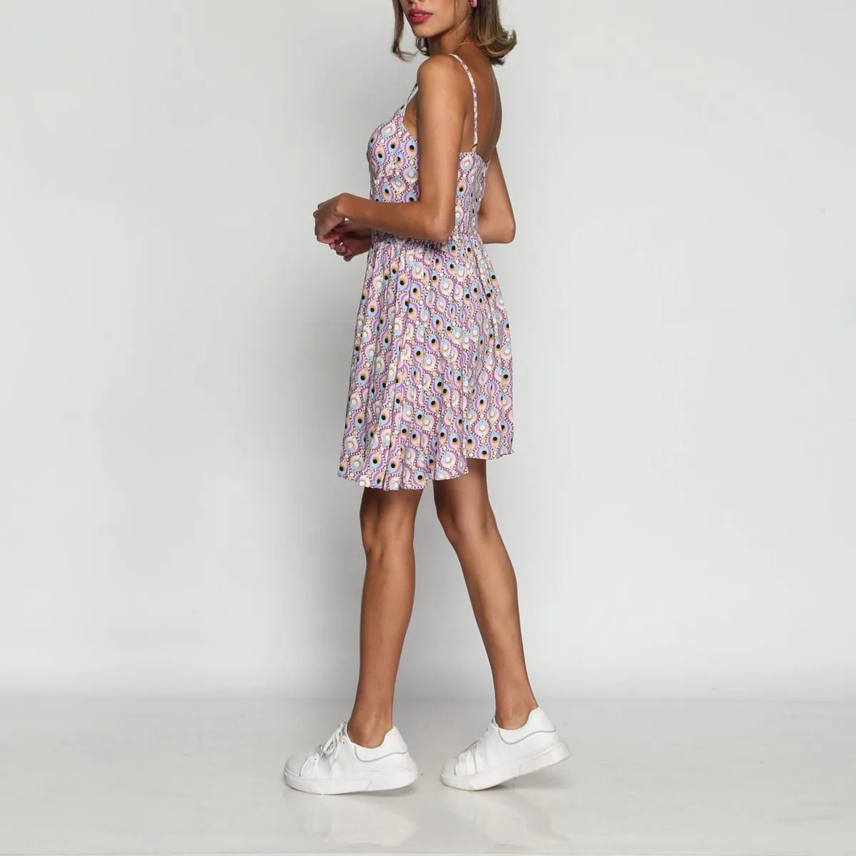 Vestido Con Tiras Now Sensse