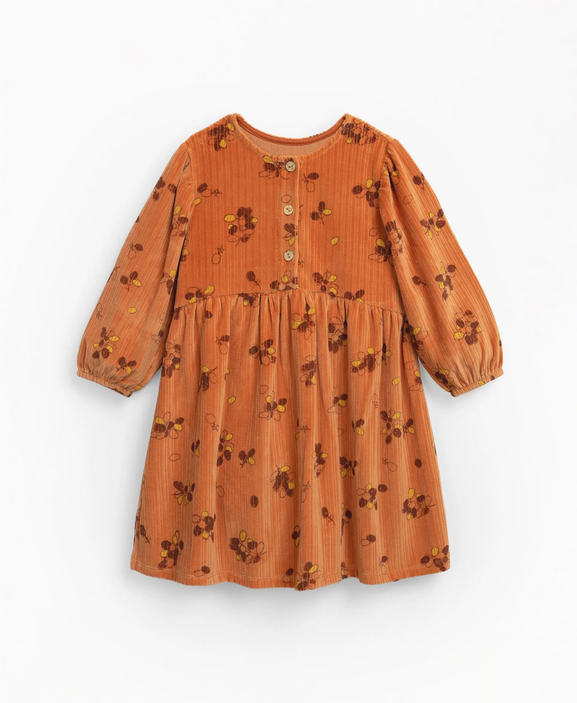 Vestido de punto aterciopelado con estampado | Mother Lúcia