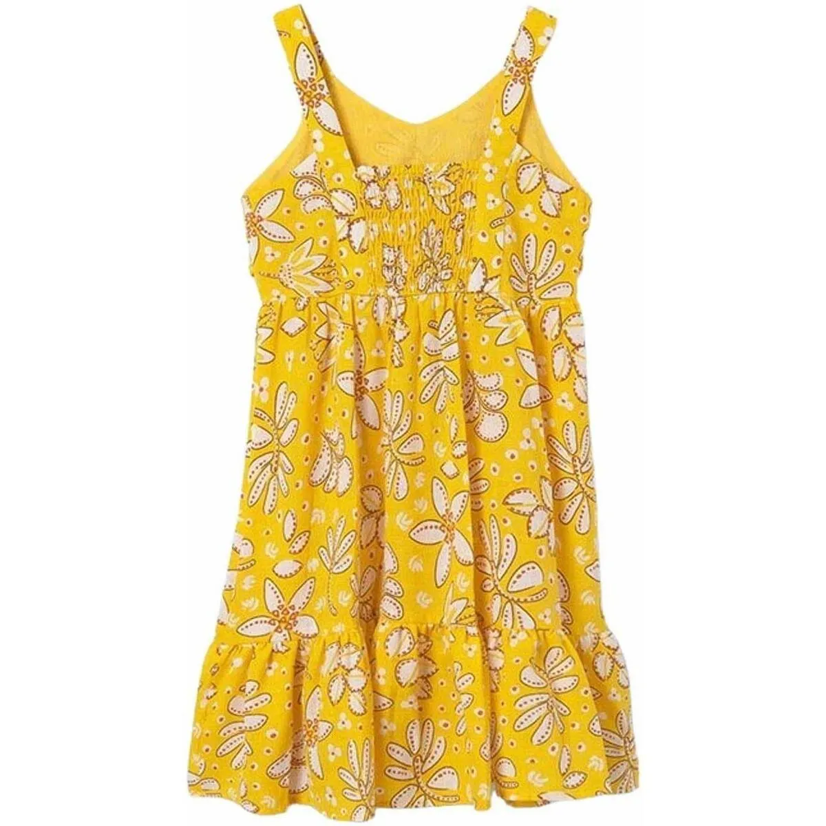 Vestido lazo estampado