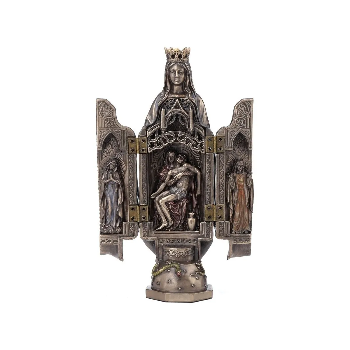 Virgen Con Piedad  Bronce