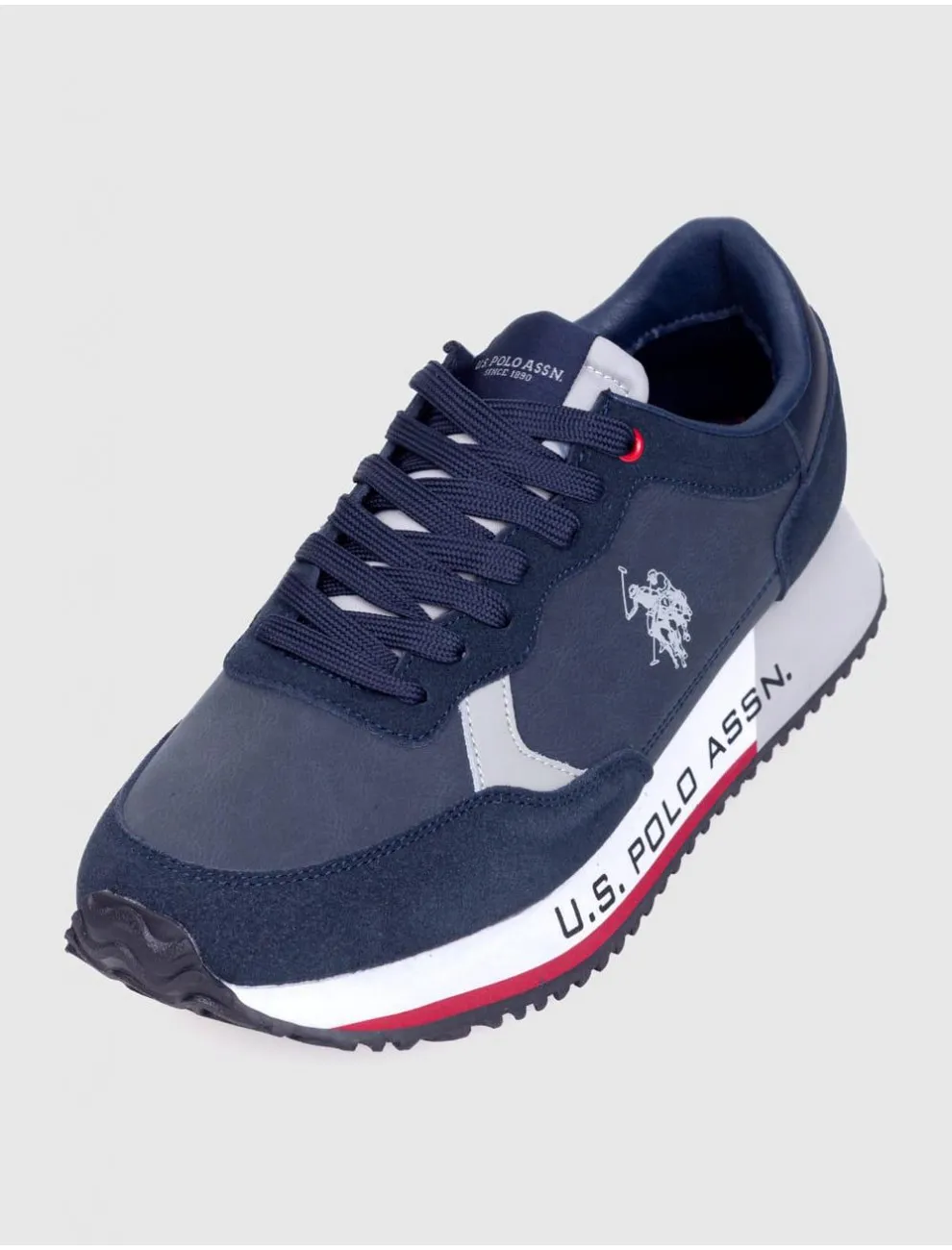 Zapatilla Us Polo Assn Cleef005m Marino