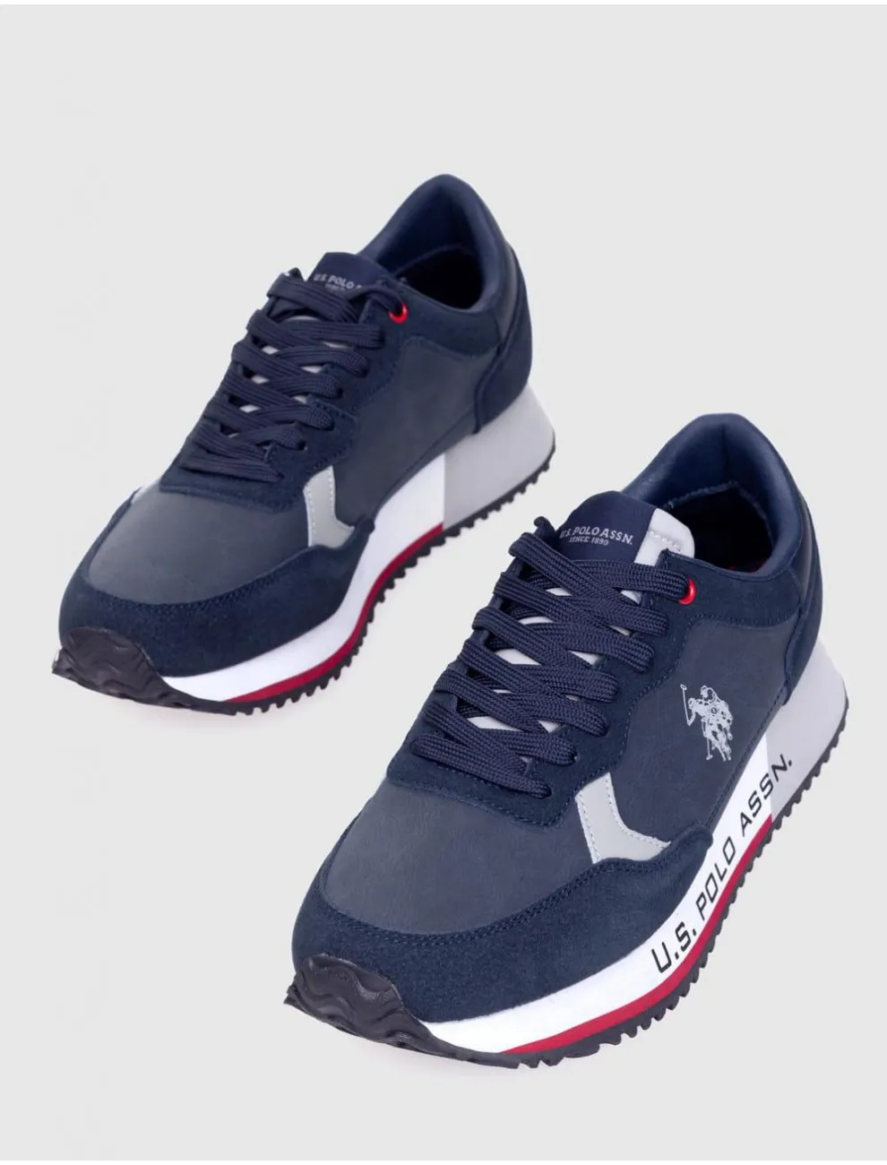 Zapatilla Us Polo Assn Cleef005m Marino