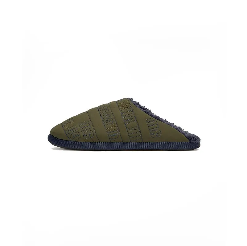 Zapatillas Ysabel Mora en verde para estar en casa
