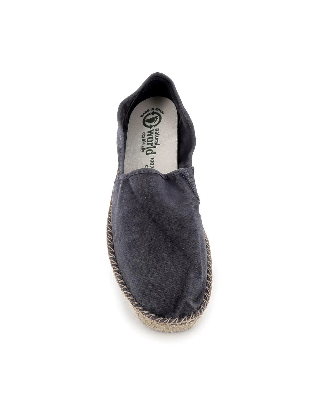Zapato ecológico hombre yute azul marino Natural World