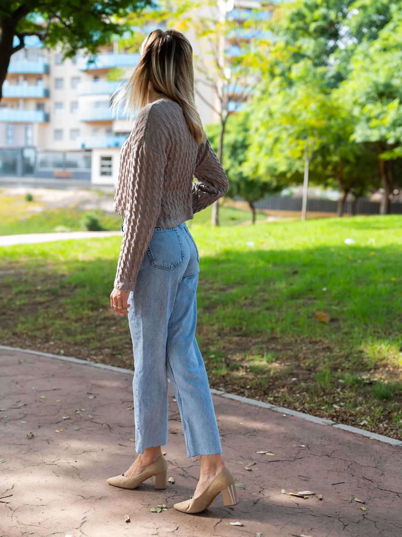 Zapato Tacón Hada Camel