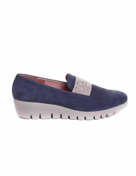 zapato wonders elastico con pedreria