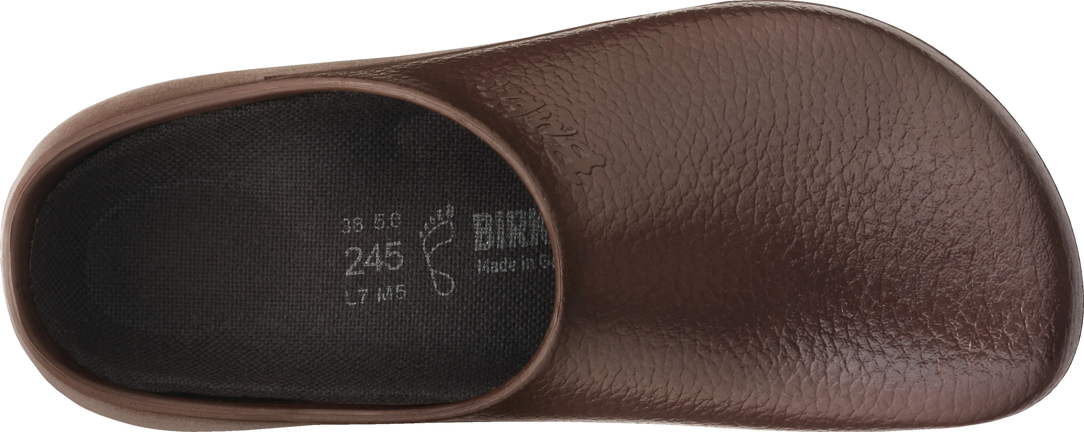 Zueco Birkenstock Super Birki PU Brown